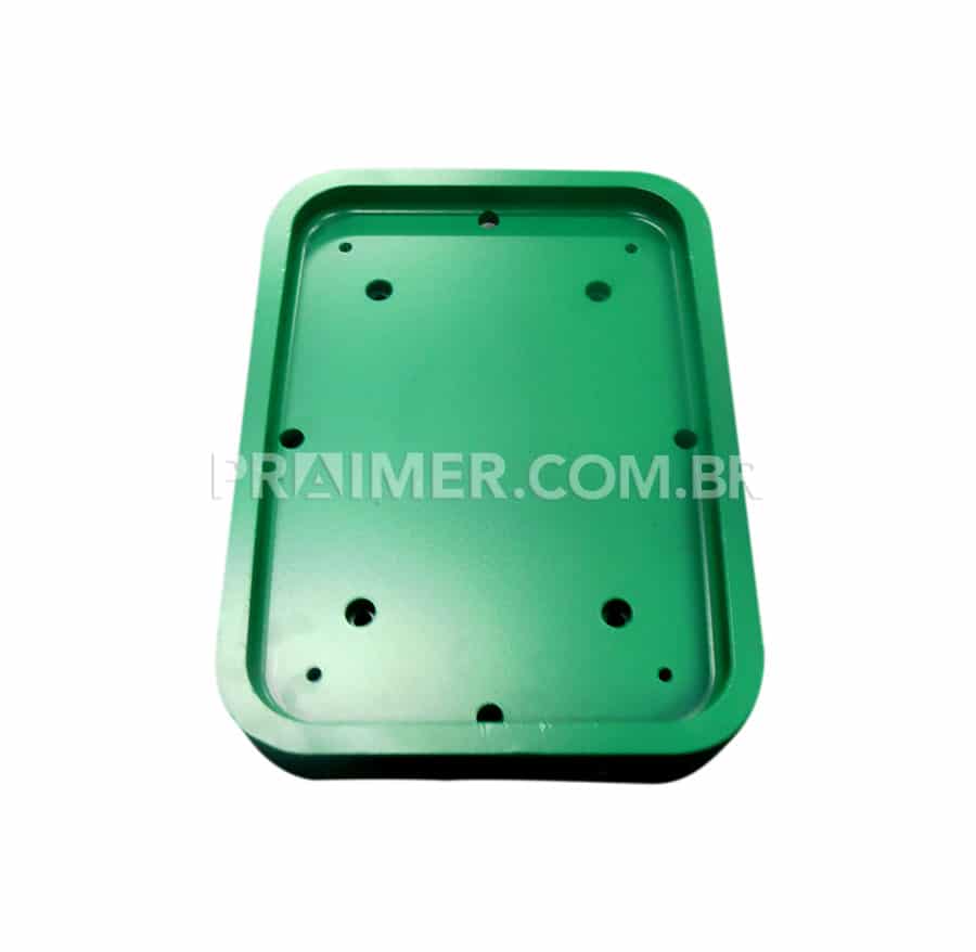 thermoforming of heat sealing mold for packaging with green teflon