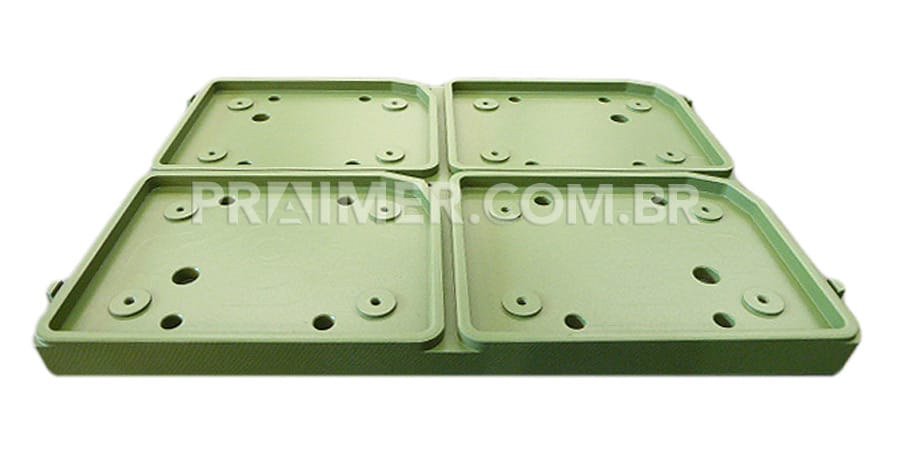 thermoforming container sealer mold